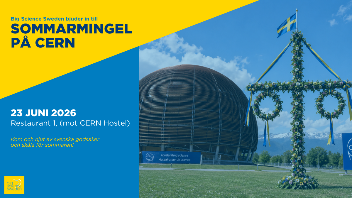 Summer mingle for Swedes at CERN