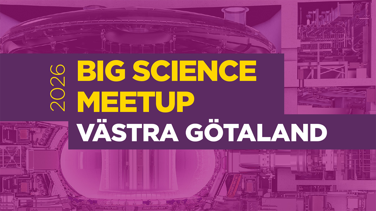 Big Science MeetUp Västra Götaland